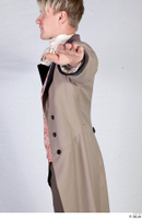  Photos Man in Historical Dress 34 19th century Historical clothing grey suit upper body 0004.jpg